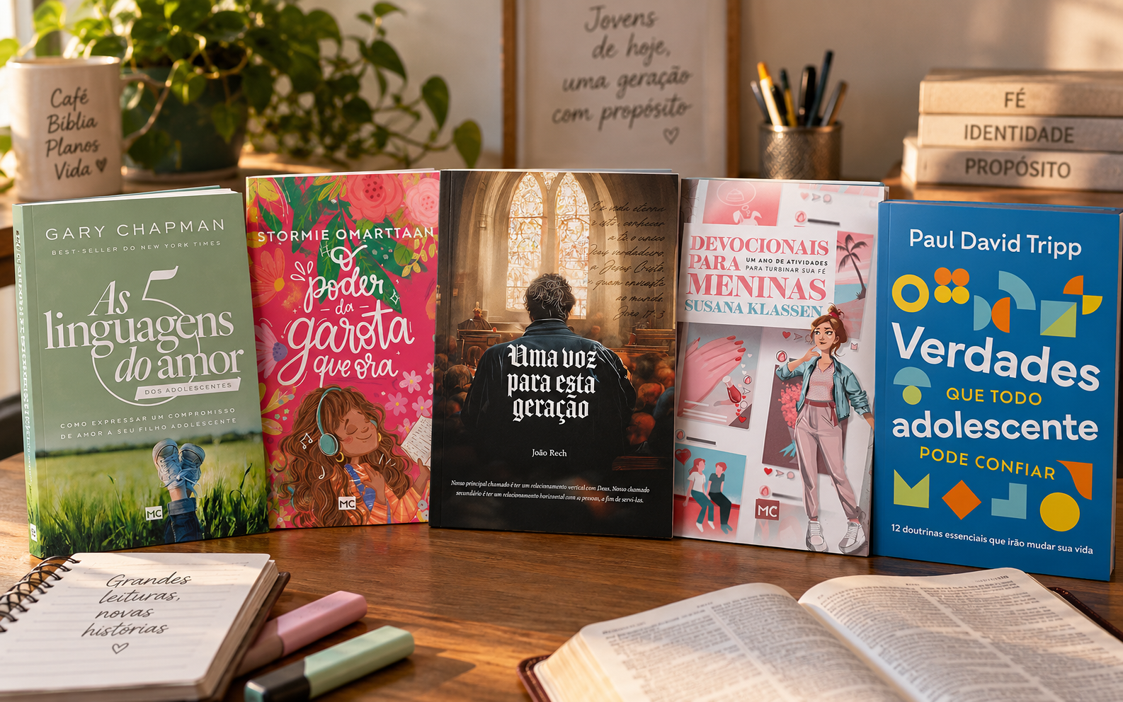 5 Livros Cristãos para Adolescentes: opções para fortalecer a fé