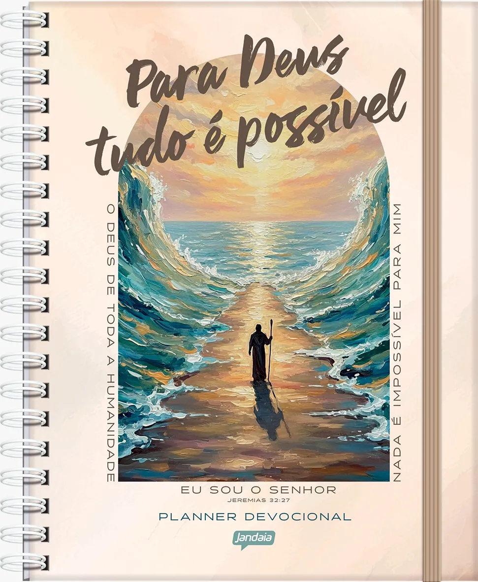 Planner 2027 Devocional — Jandaia Believe